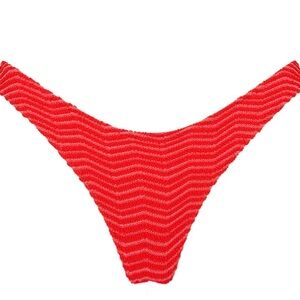 Triangl MAIA - MATO RED TERRY TOWELLING SCOOP BOTTOM